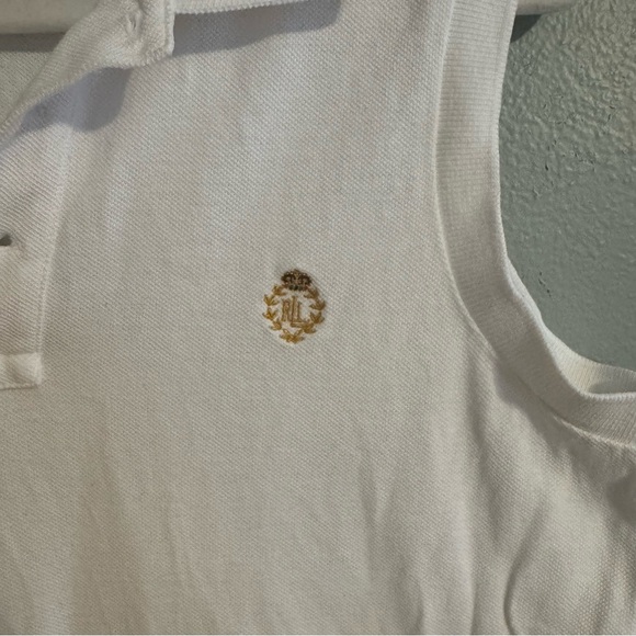 Lauren by Ralph Lauren white polo - Picture 3 of 4